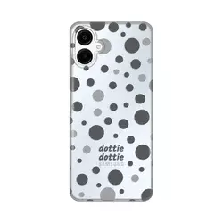 Maska za telefon Samsung A065F Galaxy A06 Dottie Dottie Gray PRINT SKIN