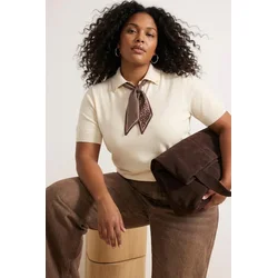 Trendyol Curve Ženska bluza Tbbss26Af00030, Krem