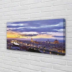 tulup.si Slika na platnu Italija river sunset 100x50 cm