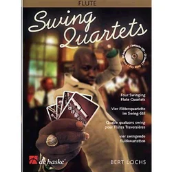 SWING QUARTETS FLUTE +CD