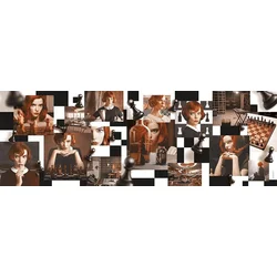 Clementoni Puzzle panorama Kraljičin gambit 1000 kosov