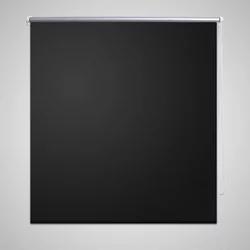 Rolo zavjesa za zamračivanje 124,4 x 175 cm Širina tkanine 120 cm crna