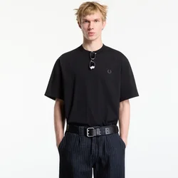 Majice FRED PERRY Reflective Print Tshirt Black M