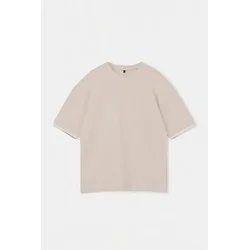 Trendyol Muška majica Tmnss25Ts00019, Siva