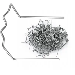 shumee Rosfix Sponke za plastiko, ravne, 90 stopinj, 0,8 mm, 100 kos.