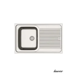 Laweo Ugradna sudopera AS103, o90, 79×50cm, Hrom