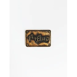 ROD Magnet Život je ljubav, Boja bronze