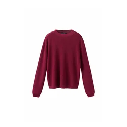 MANGO Pulover bordo