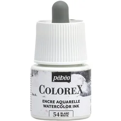 Pébéo Colorex Črnilo za risanje White 45 ml 1 kos
