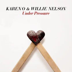 Karen O & Willie Nelson - Under Pressure (RSD Edition) (White & Blue Coloured) (7 Vinyl)