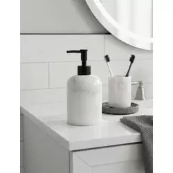 Aberto Design Dozer za sapun, Beli