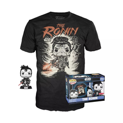 Funko Pop! & Tee: Disney Star Wars Visions - The Ronin (Special Edition) Bobble-Head Vinyl Figure & T-shirt (L)