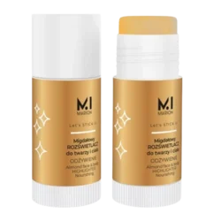 MARION - ALMOND NOURISHING - Face and body highlighter stick 25g