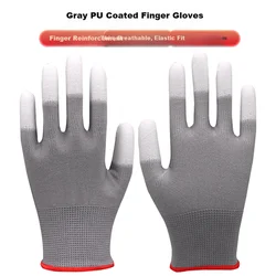 Lugong Radne rukavice PU318, 12 pari, Sive