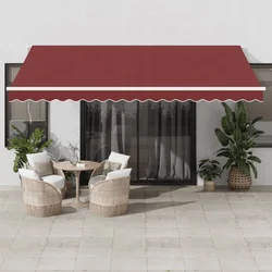 Tenda na automatsko uvlačenje bordo 450 x 300 cm