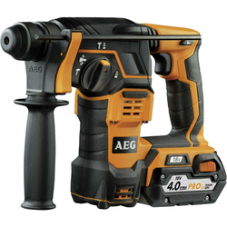 AEG Powertools AEG Powertools BBH18 /4.0 Ah SDS-Plus akumulatorski kombinirani čekić, čekić bušilica 18 V 4 Ah Li-Ion uklj. 2 akumulatora, uklj