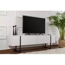 HANAH HOME Polica za TV Serenity White Black