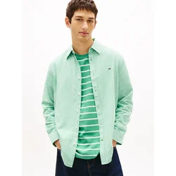 Tommy Jeans Srajca  svetlo zelena