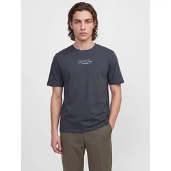 JACK & JONES Majica JPRBLALUCAS temno siva/bela