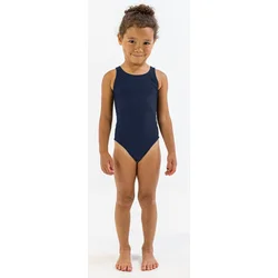 Girls swimsuit finis youth bladeback solid navy 20