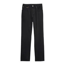 GAP Kavbojke 90S črn denim