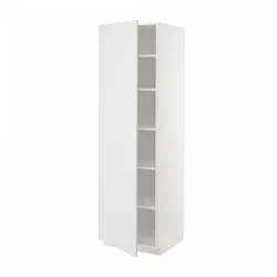 METOD Visoki element s policama, bela/Stensund bela, 60x60x200 cm