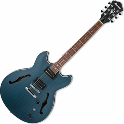 Ibanez AS53 Transparent Blue Flat