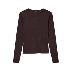 VERO MODA Majica VMCHLOE čokolada