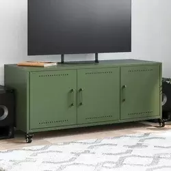 TV ormarić maslinastozeleni 100,5 x 39 x 43,5 cm čelični