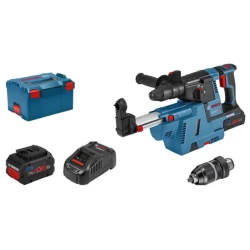Bosch GBH 18V-26 F + GDE 18V-16 adapter za usisavanje; 2 x 5,5 Ah ProCORE u L-Boxx koferu (061191000G)