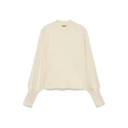 VERO MODA Pulover VMHollykaris kremna