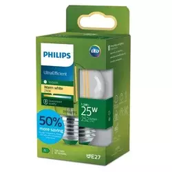LED sijalica ULTRAEFFICIENT VINTAGE Philips P45 E27/1,2W/230V 2700K