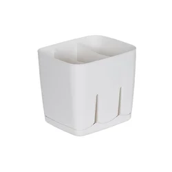 PLASTIČNI ODCEJAČ ZA JEDILNI PRIBOR 13,5X11,5X12CM BEL - BEN