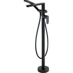 Freestanding bathtub mixer with shower set