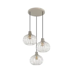 Globo 33379319 - Luster na sajli MATEO 3xE27/40W/230V bež