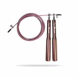 GymBeam Metal Jumping Rope Rose Gold