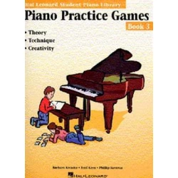 HAL LEONARD piano PRACTICE GAMES 3 NOTE