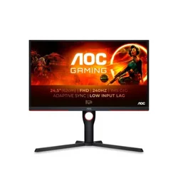 Monitor 24.5 AOC 25G3ZM/BK VA 1920x1080/240Hz/0.5ms/2xHDMI/DP