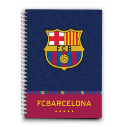 FC Barcelona bilježnica sa spiralom 80L 80G