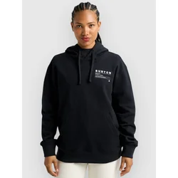 Burton Moretown moški pulover s kapuco true black