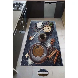 Conceptum Hypnose Tepih Hmnt580, Pravougaoni, 80x50 cm, Šareni