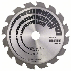 Bosch List kružne testere za ručne testere PRO Construct Wood 2608640636