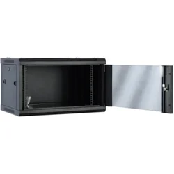 ExeLink 19in,4U,600×450 zidni orman,nosivost do 30-40kg,kaljeno staklo,crna Rek