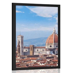 Plakat gotska katedrala v Firencah - 30x45 no frame
