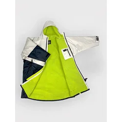Dryrobe Advance Long Sleeve Surf Poncho anthracite lime