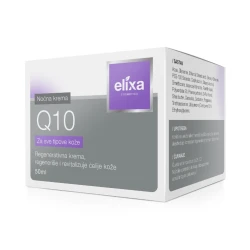 Elixa Cosmetics Q10 krema noć, 50ml