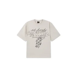 Ed Hardy Majica ecru/črna