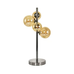 Brilagi - LED stona lampa MILLA 4xG9/3W/230V crni hrom/zlatna