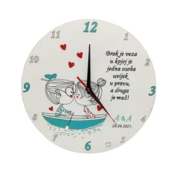 Personalizirani sat za srebrni pir – poklon za 25 godina braka - 7. 17148