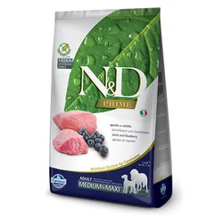 N&D Prime hrana za pse LAMB & BLUEBERRY (Adult, Medium&Maxi) 12kg